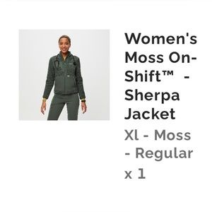 Brand new FIGS jacket